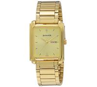 Sonata Analog Champagne Dial Men's Watch - NF7053YM05A