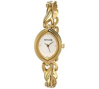 Sonata Analog White Dial Women's Watch - 8109YM01
