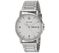 Sonata Essentials analogico quadrante bianco orologio da uomo-77083SM01, bianco