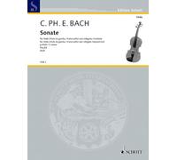Sonata G Minor: Wq88. viola or viola da gamba (cello) and harpsichord obligatory.
