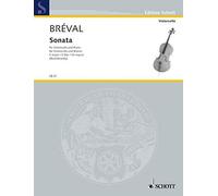 [(Sonata in C Major, Op. 42: Cello and Piano)] [Author: Jean-baptiste Breval] published on (September, 1985)