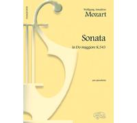 Sonata in Do maggiore KV 545. Per pianoforte. Spartito