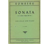 Sonata in E Minor - Opus 38, No. 1 - For Cello and Piano (Jansen)