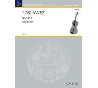 Sonata No. 1: Erstausgabe. viola and piano.