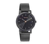 Sonata Onyx NN8164NM02/NP8164NM02 - Orologio analogico da donna con quadrante nero