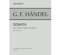 Sonata Op. 1, No. 12. Violin e Accomp.. Libro + Parte(s)