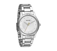 Sonata Orologio analogico da donna con quadrante argentato NR8183SM02, Argento, Minimalista