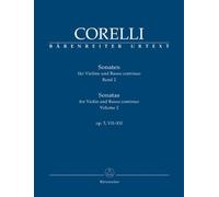 Sonatas for Violin and Basso continuo Op5 Vol.2 Nos 7-12