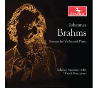 Sonatas for Violin & Piano (CD) Federico Agostini; Derek Han Johannes Brahms