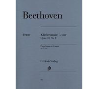 Sonate 16 G-Dur Op 31/1. Klavier