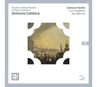 Sonate A Violoncello Solo Col Basso Continuo-Antonio Caldara-Audio CD
