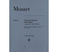 Sonate E-MOLL KV 304 (300C) - arrangiamento per violino - Pianoforte [Note musicali/spartito] Compositore: MOZART WOLFGANG AMADEUS