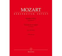 Sonate für Klavier A-Dur KV 331 (300i) (mit dem Rondo ""Alla Turca""). Spielpartitur, Urtextausgabe. BÄRENREITER URTEXT