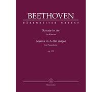 Sonate für Klavier As-Dur op. 110. Spielpartitur, Urtextausgabe. BÄRENREITER URTEXT