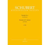 Sonate für Klavier c-Moll D 958. Spielpartitur, Urtextausgabe