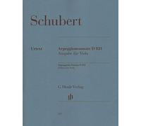 Sonate für Klavier und Arpeggione a-moll D 821 (op. post.): Ausgbe für Viola: Instrumentation: Viola and Piano