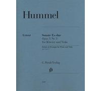 Sonate für Klavier und Viola Es-dur opus 5 Nr. 3