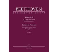 Sonate für Klavier und Violine F-Dur op. 24 ""Frühlingssonate"". Spielpartitur, Stimmen (2), Urtextausgabe. BÄRENREITER URTEXT