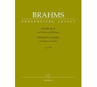 Sonate für Violine und Klavier A-Dur op. 100. Urtextausgabe