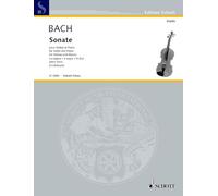 Sonate I ré bémol majeur: BWV 1015. violin and piano.
