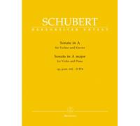 Sonate La Majeur Opus Posthume 162 D574 --- Violon/Piano