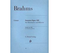 Sonate Op 120 - arrangiamento per Clarinetto - Pianoforte [Note musicali/holzweißig] Compositore: Brahms Giovanni