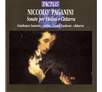 7215440 Audio Cd Niccolo' Paganini - Sonate P. Violino E Chitarra
