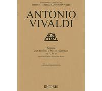 Sonate per violino e basso continuo RV 11, RV 37 Opere incomplete, Ed. critica e ricostruzione di M. Talbot