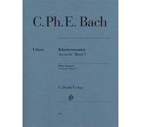 Sonate selezionate 1 - arrangiamento per pianoforte [Note musicali/spartito] Compositore: BACH CARL PHILIPP EMANUEL