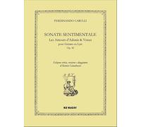 Sonate sentimentale. Gitarre Solo. Partitur