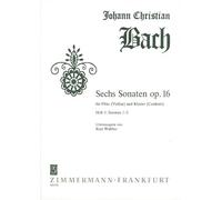 Sonaten (6) 1 Op.16 (J.C.) - Book