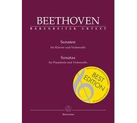 Sonaten für Klavier und Violoncello. Spielpartitur, Stimme, Kritischer Bericht, Urtextausgabe, Sammelband