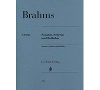Johannes Brahms-Sonatas, Scherzo and Ballads pb-Instrumental Collection