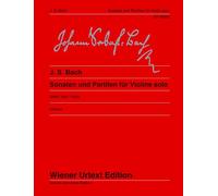 Sonates et Partitas: pour violon seul Editées d'après les sources par Dagmar Glüxam Notes pour l'interprétation de Dagmar Glüxam. BWV 1001-1006. violin.