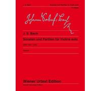 Sonates et Partitas: pour violon seul Editées d'après les sources par Dagmar Glüxam Notes pour l'interprétation de Dagmar Glüxam. BWV 1001-1006. violin.