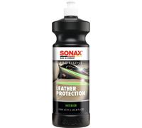 SONAX PROFILINE LeatherProtection (1 Litro) crema per la cura della pelle e del cuoio senza cera. Con protezione UV, asciuga rapidamente, non unge | Art. N. 02823000