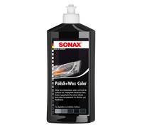 SONAX 02961000 Lucidante e Cera per Auto Nero 500 ml