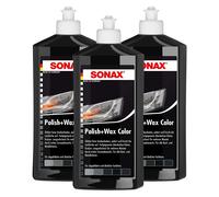 SONAX 02961000 Lucidatura & Cera NanoPro Colore Nero 1,5 L