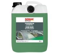 SONAX Detergente per vetri con profumo di limone (5 Litri) rimuove silicone, olio e insetti da parabrezza e fari | Art. N. 03385050