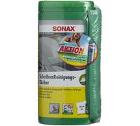 Sonax 04120410 Panni Pulizia Vetri Box Con Panno IN Microfibra 75 ML