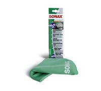 SONAX Panno Microfibra PLUS per interni e vetri (1 pezzo) - pulisce senza lasciare strisce, aloni o peluzzi 40x40cm, lavabile fino a 60°C | Art. N. 04165000