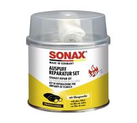 SONAX Kit di riparazione per impianti di scarico (200 g) ripara crepe, buchi e aree non ermetiche nell'impianto di scarico in modo duraturo e rapido | Art. N. 05531410