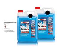 SONAX 2 X 03325000 anti-gelo e trasparente pronto all'uso fino a -20 °C, protezione antigelo 5 l