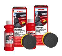Sonax 2x 250 ML Cabrio Verdeck- & Textilimprägnierung Sigillante Impregnazione