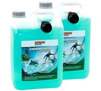 SONAX 2x Detergente Per Vetri Pronto All’Uso Ocean-Fresh 5 L