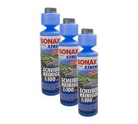SONAX 3 X 02711410 Xtreme Pulitore Parabrezza 1: 100 NanoPro Concentrato 250 ML