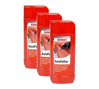 SONAX 3 X 03001000 Auto lucidante per Smalto colorato & metalliclack 250 ML