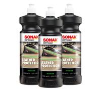 SONAX 3X 1 Litro 02823000 PROFILINE Protezione Per Pelle Cura Del Cuoio