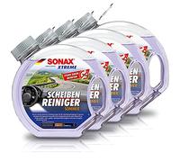 SONAX 4 X 02724000 Xtreme Detergente per vetri estivo, 3 l