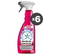 Sonax 700227400 Conf. 6 pz Detergente per cerchioni 750 mL